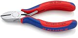 KNIPEX Seitenschneider (110 mm) 70 15 110, Mehrfarbig