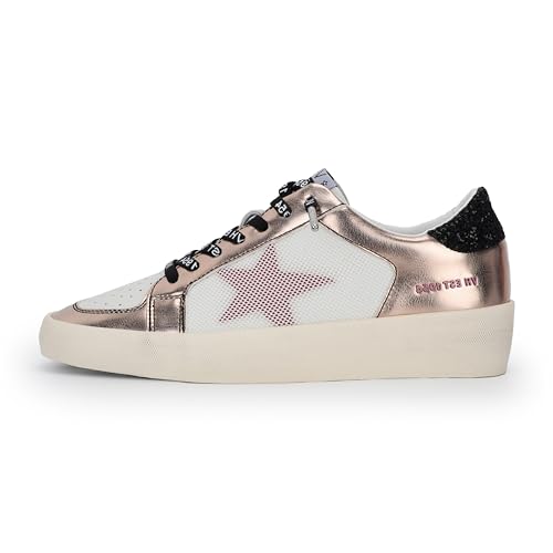 VINTAGE HAVANA Reflex 9 Sneaker Rose Gold Mesh 6 M