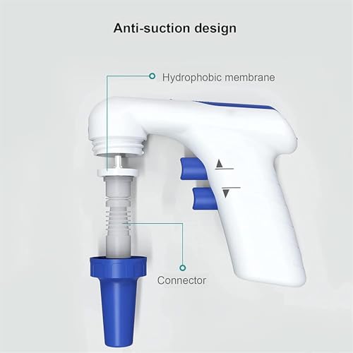 Pipeta eléctrica, relleno de pipetas motorizado de gran volumen para laboratorio de biología y química