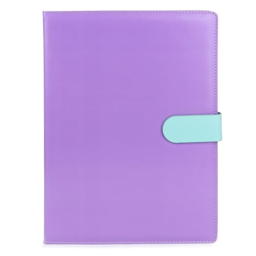 Fashion Stationery Ruled Notebook Journal Executive PU Hardcover Notebooks Thick Paper - B5 College Lined Journals 7" x 10" and (160 Quality Pages) Home Business Office Stationery Supplies (Multi)