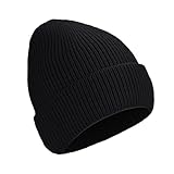 Rosoz Beanie Mütze, Strickmütze Unisex Mütze Winter und Herbst mütze Herren Beanie Damen mutze für Herren