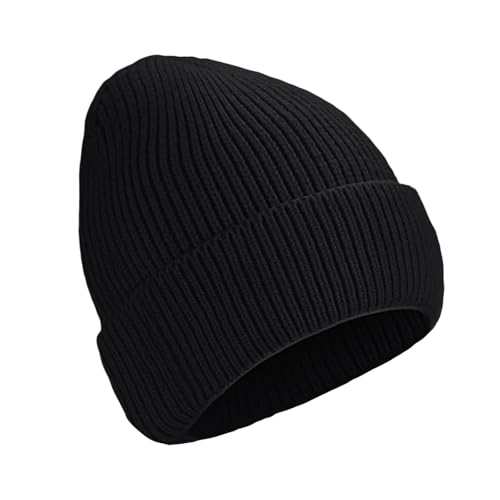 Rosoz Beanie Mütze, Strickmütze Unisex Mütze Winter und Herbst mütze Herren Beanie Damen mutze für Herren