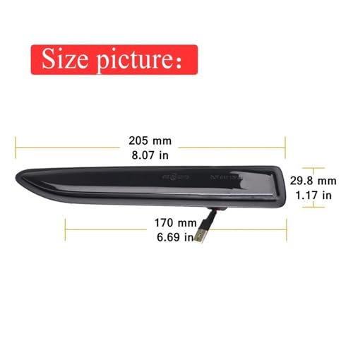 Luces intermitentes secuenciales LED dinámicas Ford Mondeo 4 Mk4 BA7 2007-2015 6