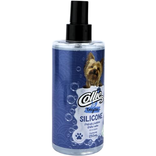 Collie Silicone / Desembaraçador De Pêlos Para Cães E Gatos 250 Ml Transparente