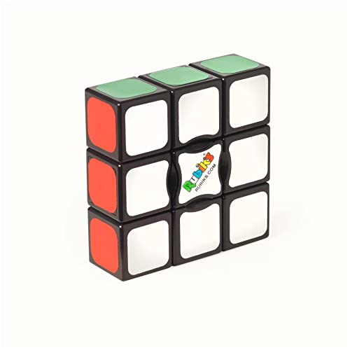 Rubik's Edge 3x3x1 Cube para Principiantes, Juguete de Rompecabezas de una Capa, Multicolor (Spin Master 6063989)
