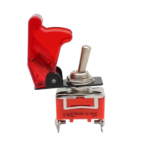 Interrupteur à bascule KLVN E-TEN1021 orange bipolaire ON-OFF 250V 15A mini