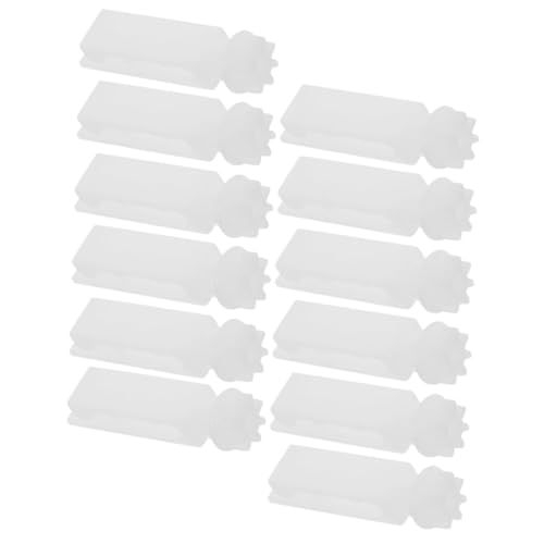 MUSISALY Blinds Pulley Inserts 12pcs Pp Plastic Vertical Blind Stems Replacement Stems for Blinds Easy to Use