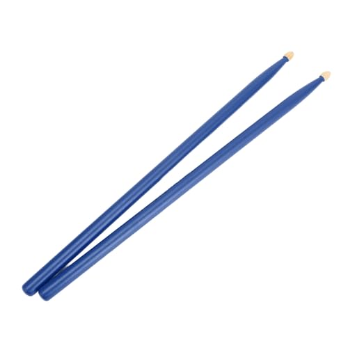 Baquetas para batería Aramox de madera de arce, modelo 5A, color azul oscuro, para adultos, niños y principiantes miniatura 1