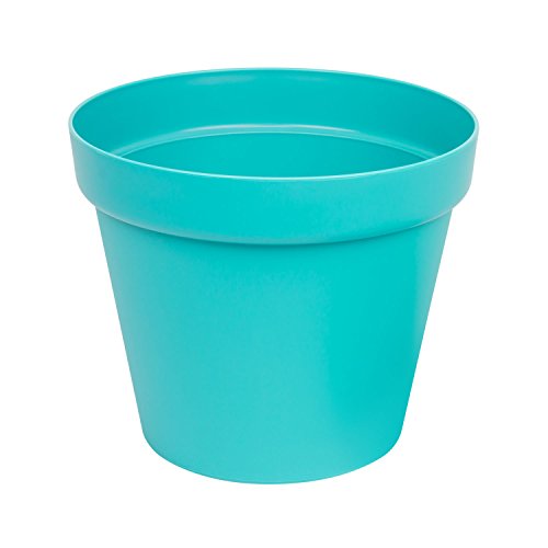 Patio Blumentopf Pflanzkübel rund Topf Übertopf Kunststoff D-45 cm...