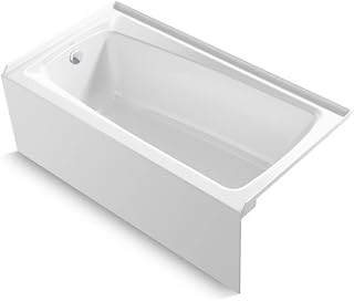 Kohler K-26071-LA Irvine 60" x 32" Alcove Bath with Left Hand Drain - White