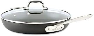 All-Clad HA1 Hard Anodized Nonstick Fry Pan 12 Inch Induction Oven Broiler Safe 500F, Lid Safe 350F Pots and Pans, Cookware Black All-Clad HA1 Hard Anodized Nonstick Fry Pan 12 Inch Induction Oven Broiler Safe 500F, Lid Safe 350F Pots and Pans, Cookware Black