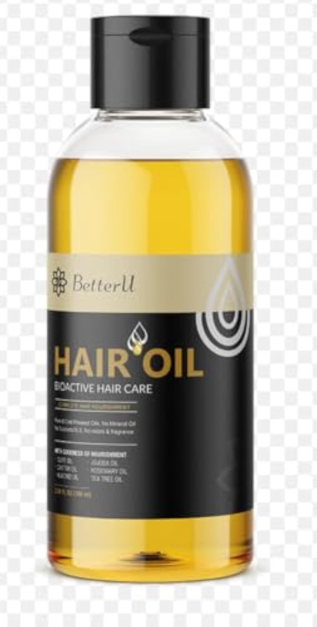 BetterU Bioactive Hair Oil, 100ml