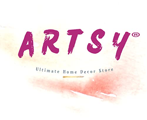 ARTSY® Artificial Flowers for Decoration Cherry Blossom Flower Bunch for Vase, Home Decor, Without VASE, Combo (White, Pack of 2 Pieces)