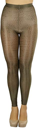 Image of ToBeInStyle Women's Footless Opaque Animal Zebra Tiger Tights Hosiery
