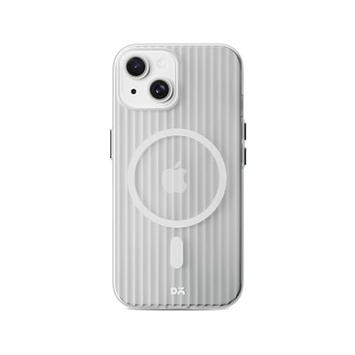 Image of DailyObjects Beam 2.0 Magnetic Protective Case Cover Compatible with iPhone 13 |Magsafe|Camera & Body Protection|Anti Shock,Scratch Resistant|Precise Cutouts Design|Wireless Charging-White
