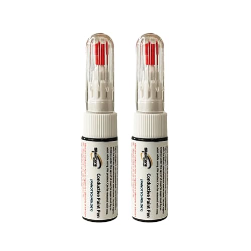 Conductive Paint Pen, Nanotech, Fine Tip, Pack of 2 (10ml)