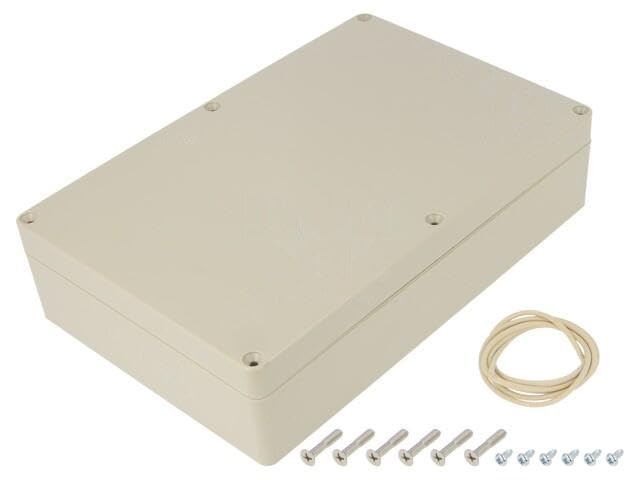 Boîtier universel RZ0317 Ritec plastique ABS beige pour montage de cartes de contrôle