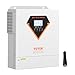 VEVOR Hybrid Solar Inverter, 3500W, All in One Pure Sine Wave Power Inverter Charger, 24V DC to 220/230V AC, with Built-in 100A MPPT Solar Controller, for Off-Grid System Lead Acid Lithium Battery