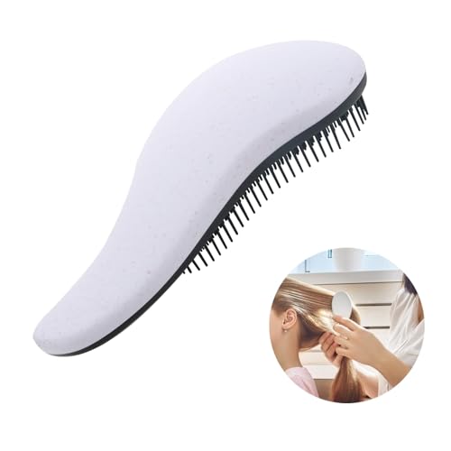 Cepillo Anti Tirones Desenredante - Cepillo de pelo antinudos para todo tipo de cabello, desenredado, suave, cómodo y eficaz, ideal para mujeres, hombres y niños, cepillo profesional de calidad