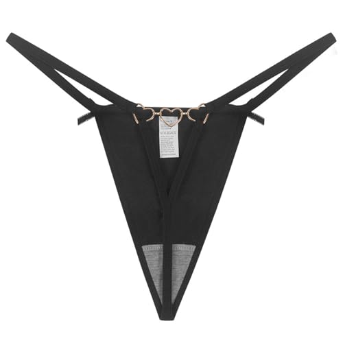 String américain sexy pour femme sous-vêtements sans couture taille basse avec nœud papillon