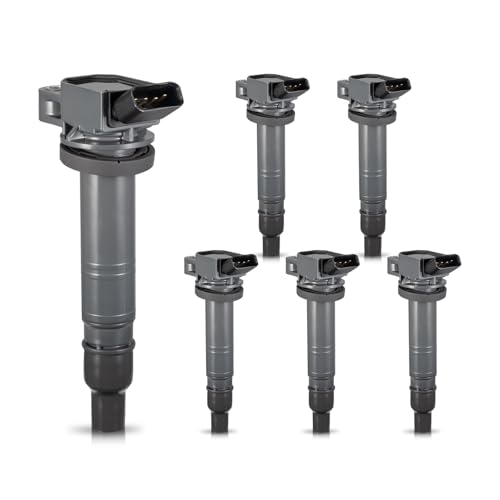 ENA Set of 6 Ignition Coil Pack Compatible with Toyota Tacoma 4Runner Tundra FJ Cruiser Scion xB 2005 2006 2007 2008 2009 2010 2011 2012 2013 2014 2015 4.0 V6 for UF495 C1426 9091902248