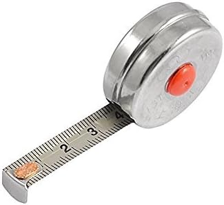 Tricle?Brand 1M x 10mm Retractable Steel Ruler Tape Metric Measuring Tool