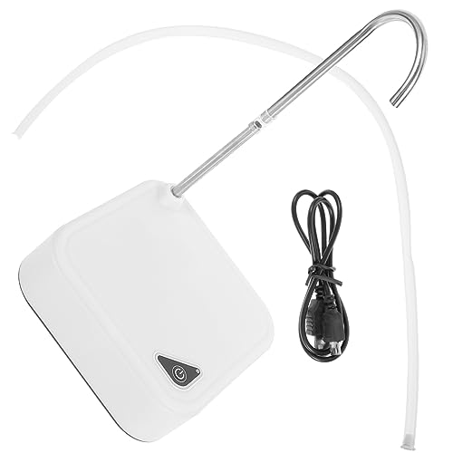 KONTONTY Pompe pour Bouteilles Distributeur Deau De Bureau Bouteille Deau De 5 L Seau Matériau PP Facile À Utiliser Blanc