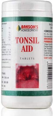Bakson Homoeopathic Tonsil Aid Tablets - by Shopworld2 (200 Tablets)