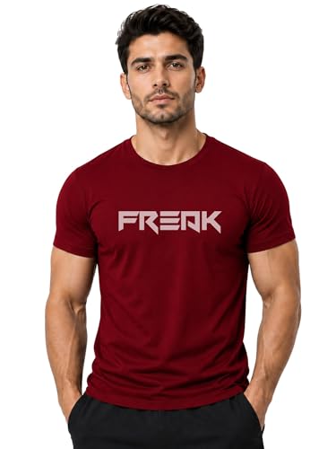 Image of 3Colours RGB Men's Gym Wear T-Shirt - Moisture-Wicking, Quick-Dry, Athletic Fit Workout Tee -Freak