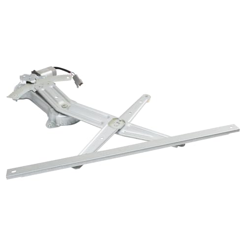 Image of TRQ Front Right Power Window Regulator & Motor Assembly Passenger Side Compatible with 1994-2004 Ford Mustang FO1351131