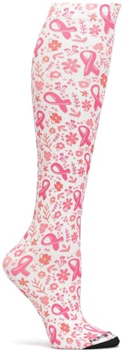 Image of Nurse Mates Women's 360 Socks | 12-14 mmHg Compression | Over The Calf | Comfort Support | 1 Pair