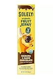 Organic Fruit Jerky, Banana with Cacao, 12 Strips, 0.8 oz (23 g) Each, Solely