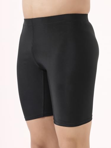 Lycot Compression Half Tight Plain Athletic Fit Multi Sports Cycling, Cricket, Football, Badminton, Gym, Fitness & Other Outdoor Inner Wear