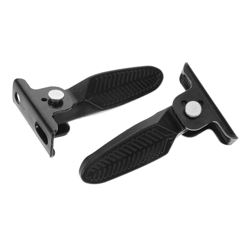 JECOMPRIS 1 Pair Foldable Electric Scooter Bike Foot Pegs Passenger Foot Pegs Motorcycle Accessories Easy Install