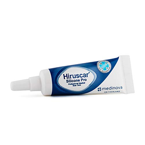 Hiruscar Silicone Pro 4g with MPS, Vitamin C & E for old and new scars, Acne Scars, Surgery Scars, burn Scars