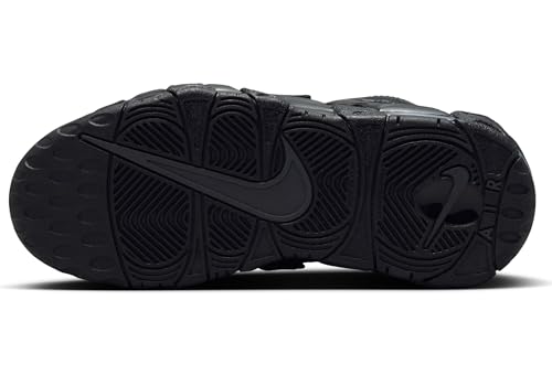Nike Air More Uptempo Big Kids' Shoes (FV2264-001, Black/Black/Anthracite) Size 5.52