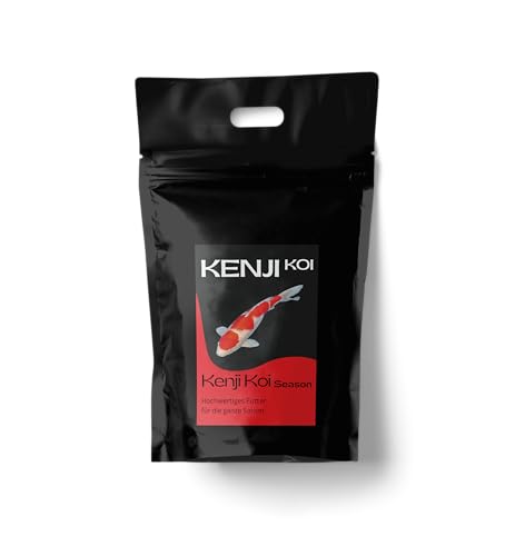 KENJI KOI Season 5kg 3mm Koifutter - leicht verdauliches Koifutter für Herbst und Frühjahr - All Season - schwimmendes Koifutter