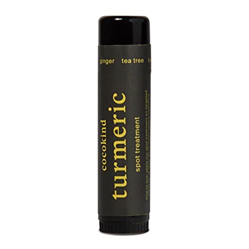 Cocokind Turmeric Spot Treatment Stick | Dark Spot & Breakout Scar Remover | Turmeric Root Powder, Ginger Root Powder, Tea Tree Oil | 0.5 oz