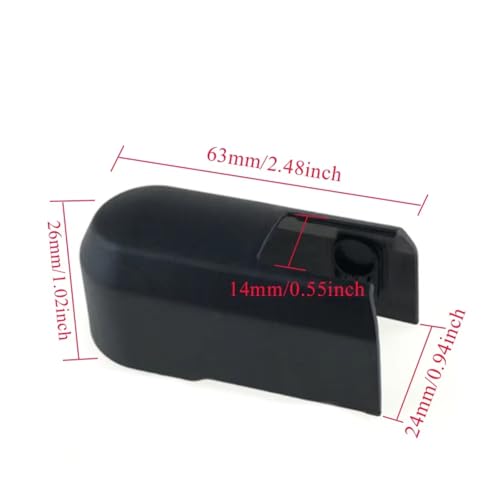 Écrou de bras d'essuie-glace arrière compatible Chevrolet Cruze 2013-2016 - 2