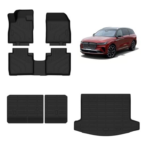 Tapis de sol Lincoln Nautilus 2024 2025 2026 imperméable avec tapis de coffre intégral