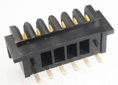 Gimax 2.5 pitch 6P 7PINlaptop battery connector humidifier battery holder female seat - (Color: 7PIN)