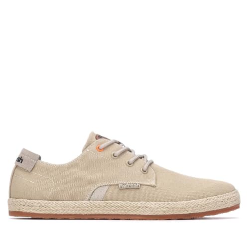 REFRESH - Zapato Hombre Beige - Calzado Cómodo y Versátil - Moda Casual - Modelo 17566402 (Talla 43) REFRESH - Zapato Hombre Beige - Calzado Cómodo y Versátil - Moda Casual - Modelo 17566402 (Talla 43)
