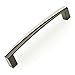 RK International RKI PNB-12 C/C Polished Nickel with Black R.K. International PH 6671 PNB 12" Center Trumbull Appliance Pull