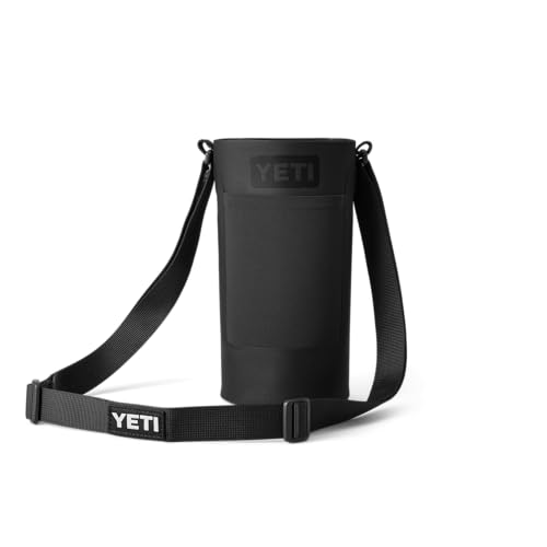Eslinga grande YETI Rambler negra para llevar tu botella cómodamente en tus caminatas