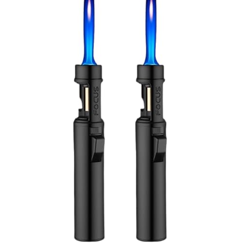 Encendedores tipo antorcha resistentes al viento, pack 2