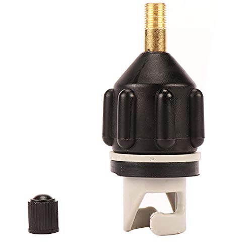 GEZICHTA 2pcs/Set Nylon Air Valves Adaptor Wear-Resistant Rowing Boat Air Valves Adaptor, SUP Board Inflatable Pump Air Valves Adaptor.