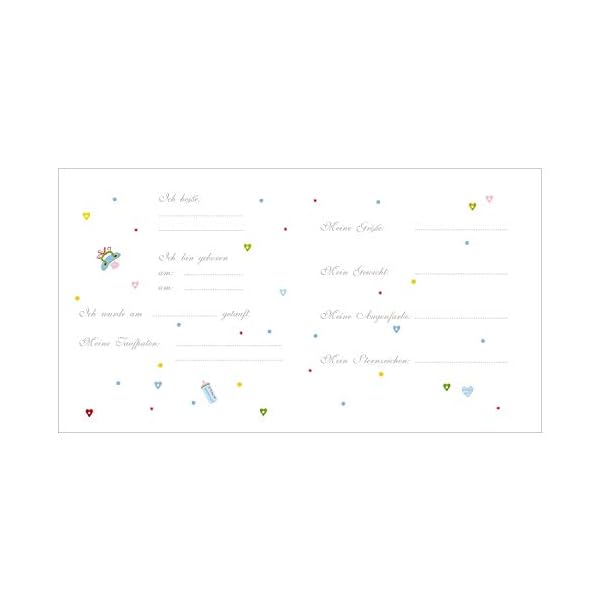 goldbuch 15088 Babyalbum Kleiner Prinz, 30 x 31 cm, Baby Fotoalbum mit 60 weiße Blankoseiten & 4 illustrierten Seiten… – Bild 6