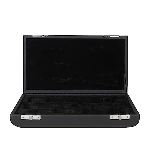 Boîte de rangement pour hautbois noir étui de protection rigide compact