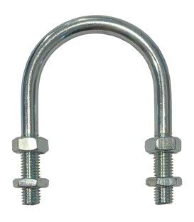 Graphskill U-Bolt M16 X50mm Thread, 89Mm Inside Diam, 142Mm Inside Height Bzp(Zinc Plated) Pack Size : 1