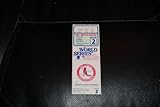 1982 ST. LOUIS CARDINALS WORLD SERIES TICKET GAME 2 VS BREWERS CARDS WIN